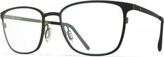 Blackfin Bf1050 Skagen Rectangular Black Eyeglasses with Minimalist Design