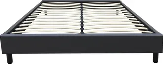 Habitat et Jardin Habitat Et Jardin - Somier andy - 160 X 200 Cm - Pvc - Gris Antracita