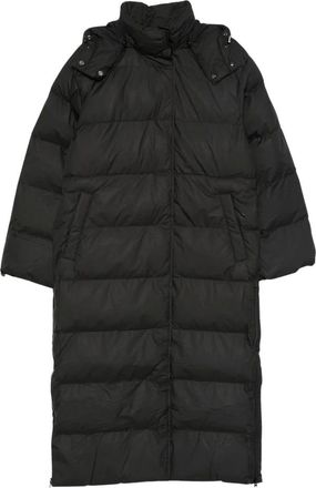 Sams&oslash;e & Sams&oslash;e Sahanadi Puffer Coat - Dames - Mantels - Zwart - Maat: S Zijde