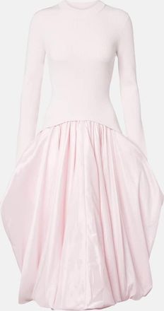 SIMKHAI Abito midi Kenlie in maglia a coste