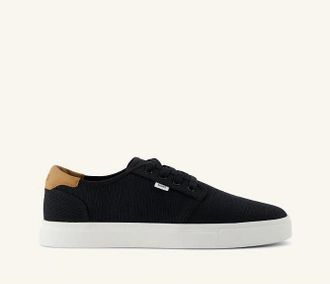 Toms Mens TOMS Carlo 2.0 in Black canvas - Size: 10