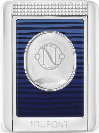 S.T. Dupont logo-detail cigar cutter stand - unisex - Brass - One Size - Blue