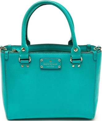 Kate Spade New York Borsa tote Wellesley Quinn Pre-owned - Verde