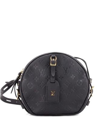 Louis Vuitton Boite Chapeau Souple Bag Monogram Empreinte Leather MM crossbody bag - Nero