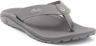 Olukai Ohana Flip Flop in Rock /Rock at Nordstrom, Size 13