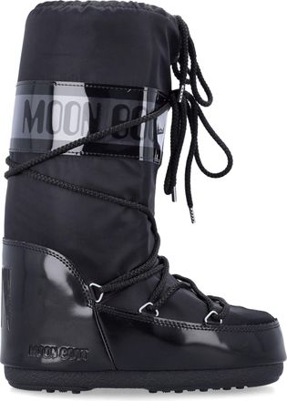Moon Boot Scarpe scarpature di luna nere