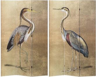Adda Home Biombo Canva Garzas 120x3x180 Cm