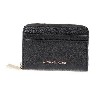 Michael Kors Wallets & Cardholders, female, Black, Size: ONE SIZE Portafoglio in pelle martellata