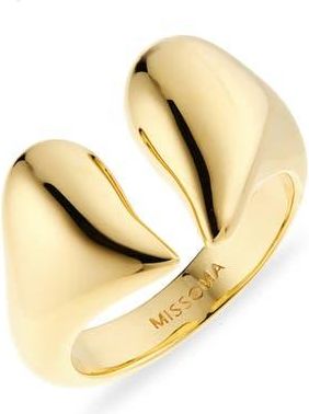 Missoma Molten Heartbreaker Statement Ring in Gold at Nordstrom, Size 7