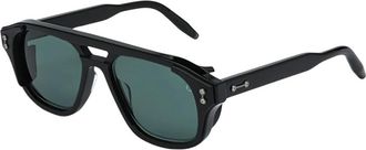 Akoni Phoenix Aviator Zonnebril - unisex - Zonnebrillen - Zwart - 55 MM - Accessoires