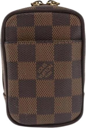 Louis Vuitton Pre-owned Mini Bags, female, Brown, Size: ONE SIZE Pre-owned Canvas Mini Bag