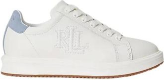 Ralph Lauren Schoenen, Dames, Wit, 40 EU, Leer, Lauren Sneaker