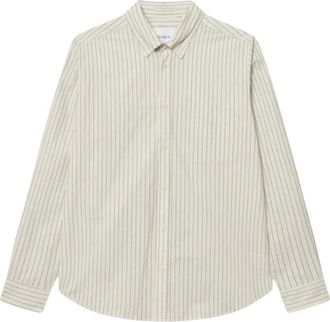 Les Deux Kent Poplin Shirt - Heren - Casual Overhemden - Beige - S - Katoen - Overhemden