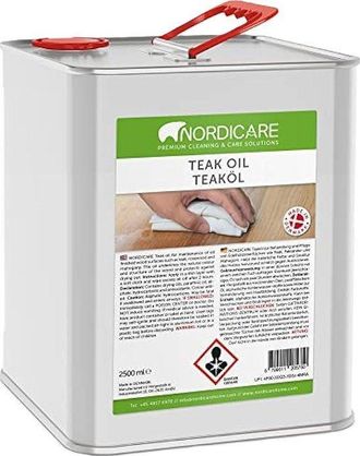 Nordica Producto De Mantenimiento Nordica Nordicare Teak Oil Incoloro L&iacute;quido