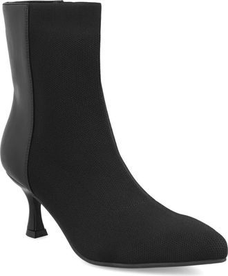 Mia Ediva Pointed Toe Bootie in Black at Nordstrom, Size 6.5