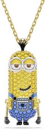 Swarovski Minions Gold-Tone Plated Necklace