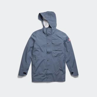 Canada Goose Nanaimo Rain Jacket (Men, Ozone Blue, L)