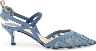 Fendi Mujer, Zapatos, Azul, Talla: 37 1/2 EU