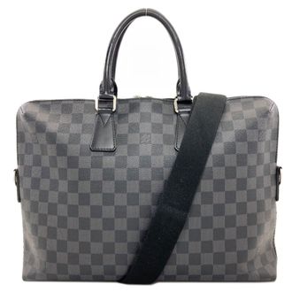 Louis Vuitton Damier Canvas Damier Canvas Briefcase (Pre-Owned)
