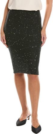 Guizio Guizio Miki Sequin Wool-Blend Knit Midi Skirt