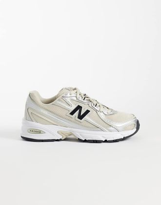 New Balance 740 - Sneakers beige e nere-Neutro