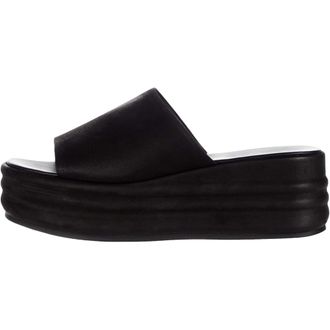 Free People Womens Free People Harbor Platform Black OB1085034-001