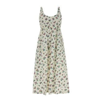 Tory Burch Dames, Jurken, Veelkleurig, Maat: S Katoen