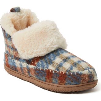 Dearfoams Moritz Bootie Slipper in Warm Combo at Nordstrom, Size 11