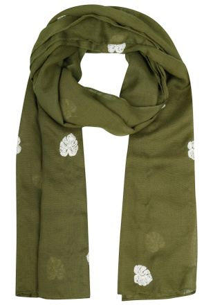 Capelli Modeschal CAPELLI NEW YORK, Damen, gr&uuml;n combo, Obermaterial: 100% Polyester, Modet&uuml;cher Modeschal