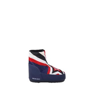 Moon Boot Icon Low Nolace Comet Boot - Dames - Schoenen - Blauw - Maat: 36 EU Vinyl