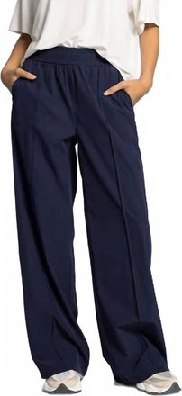 Thread & Supply Side Line Pants In Dark Navy White