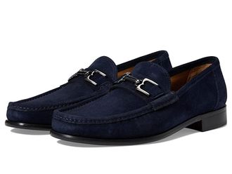 Bruno Magli Trieste Mens Shoes Navy Suede : EU 42.5 (US Mens 9.5) D - Medium