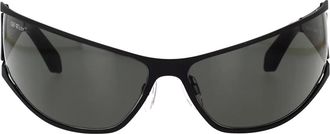 Off-white Occhiali da sole Luna di colore bianco sporco