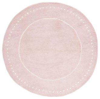 Safavieh Alfombra lana rosa claro/marfil 152 x 152 cm