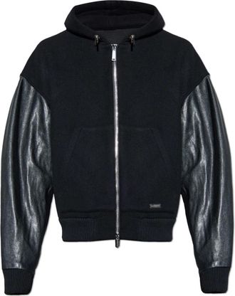 Dsquared2 Wool Jacket - - Sweatshirts & Hoodies - Uomo - Nero - M