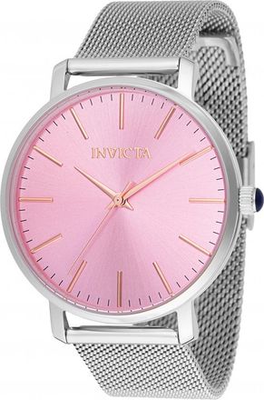 Invicta Angel Quartz Pink Dial Ladies Watch 48843