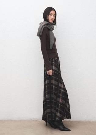 Mango Maglietta collo barca marrone - Donna - XXS - MANGO