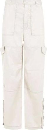 Acne Studios Pantaloni Cargo in Poliestere con Tasche Utility - - Trousers - Uomo - Beige - M