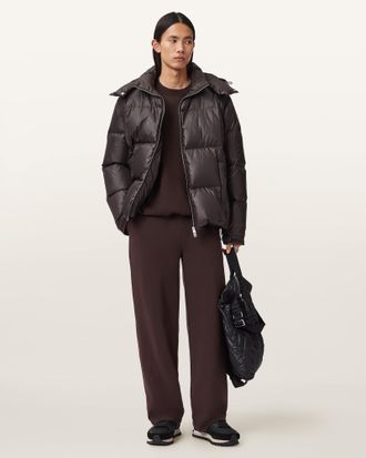 AllSaints Cotton Icon Straight Leg Joggers, Size: XXL