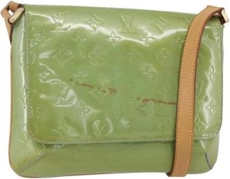 Louis Vuitton Pre-owned Cross Body Bags, female, Green, Size: ONE SIZE Pre-owned Leather louis-vuitton-bags