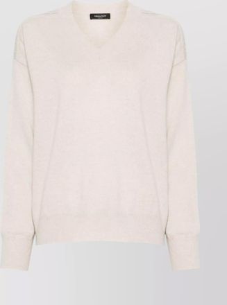 Fabiana Filippi knitwear with dropped shoulders and v-neckline