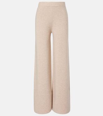 Max Mara Judy wool and cashmere wide-leg pants