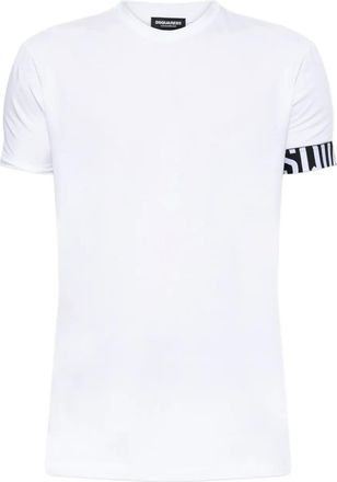 Dsquared2 T-shirt con logo - Bianco