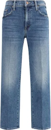 Mother Mother Cotton Relaxed Fit Womens Jeans