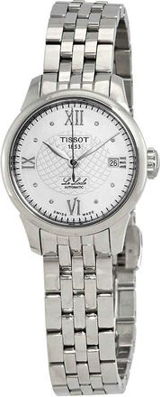Tissot Le Locle Automatic Silver Diamond Dial Ladies Watch T41.1.183.16