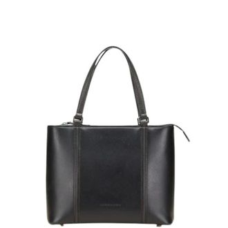 Burberry Pre-owned Tote Bags, female, Black, Size: ONE SIZE Pre-owned Vintage Tote Bag