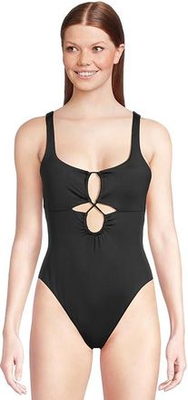 L*Space Bondi One-piece Classic Womens Swimsuits One Piece Black : XS, Nylon/Spandex