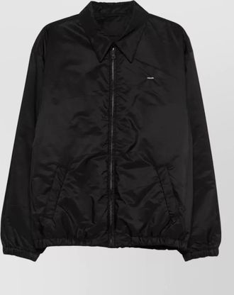 Prada nylon jacket featuring logo embroidery