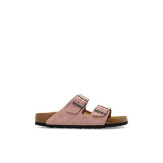 Birkenstock Arizona BS - Dames - Sandalen - Roze - 41 EU - Leer - Schoenen