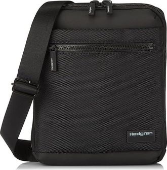 Hedgren Chip Cross Body Handbags Black, Polyester